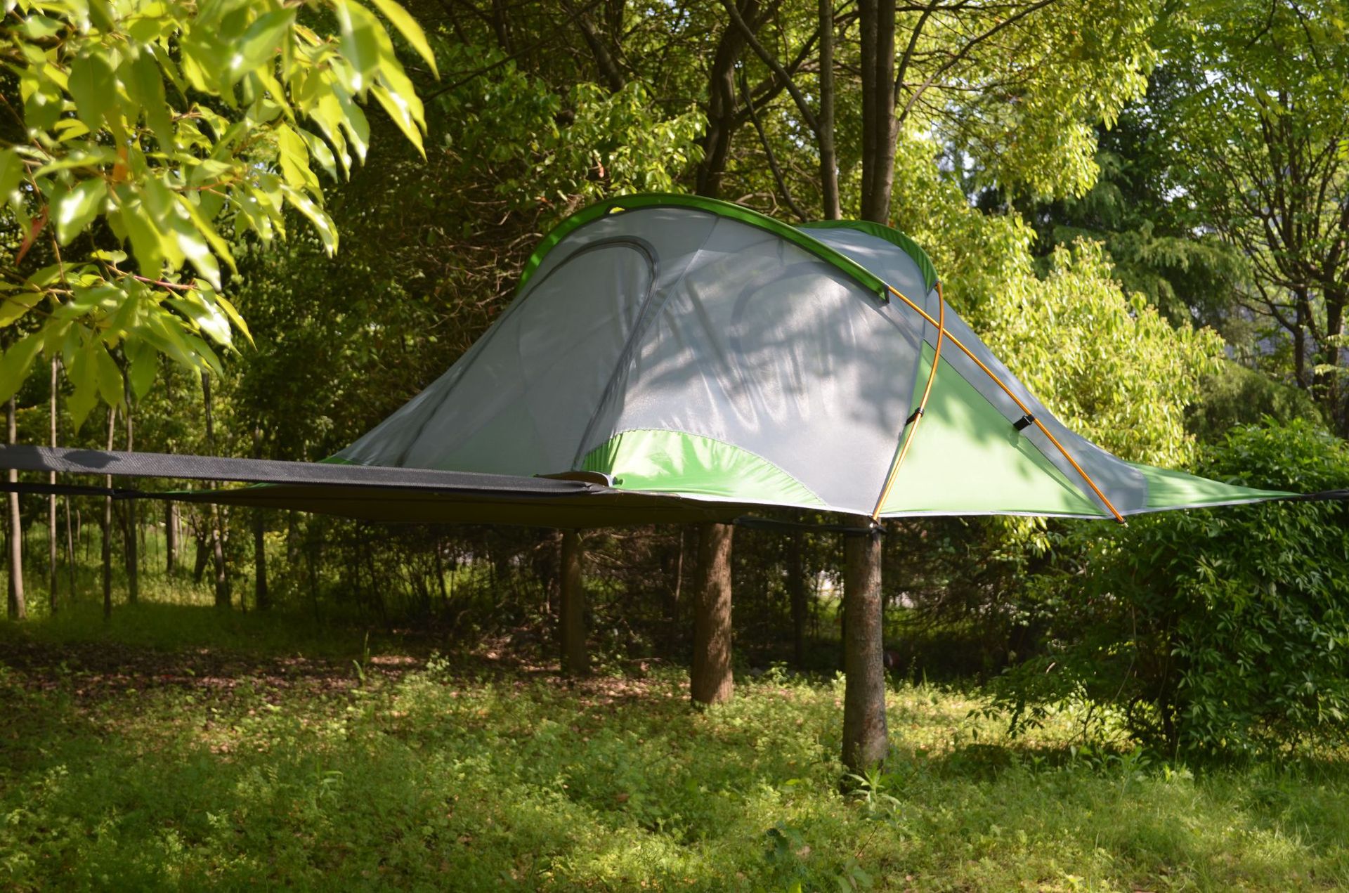 Cheap Goat Tents New Arrival 2 3 Person Aluminum Poles Double Layers Waterproof Mosquito Net Tree Dangling Hanging Camping Tent Barraca Bivvy   